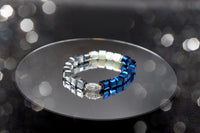 Dallas Bracelet / Blue and Silver